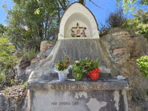 Santa Barbara. Foto dal Bunker di Soratte (RM)